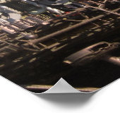 Machines en toestellen voor het stoomponsen poster (Hoek)