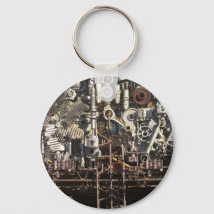Machines en toestellen voor het stoomponsen sleutelhanger
