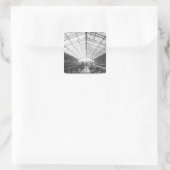 Machines Hall, Universele tentoonstelling Vierkante Sticker (Tas)