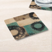 Machines II Kartonnen Onderzetters (Schuin)