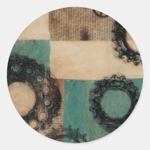 Machines II Ronde Sticker