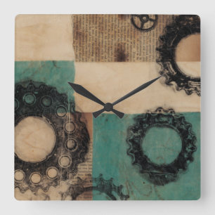 Machines II Vierkante Klok