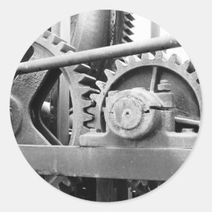  machines ronde sticker