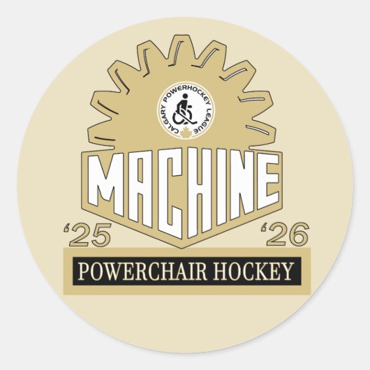 machines sticker (Voorkant)