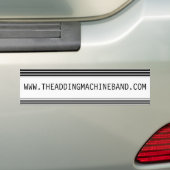 Machines toevoegen - Bumpersticker (Op auto)