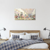 Machines, van 'Dickinson's uitgebreide Afbeelding Canvas Afdruk (Insitu (Slaapkamer))