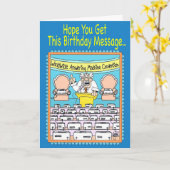 MACHINES van geboorte, Kaart (Gele Bloem)