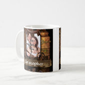 Machines voor gepersonaliseerde steampunk koffiemok (Voorkant links)