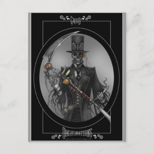 Machines voor grimmachines briefkaart