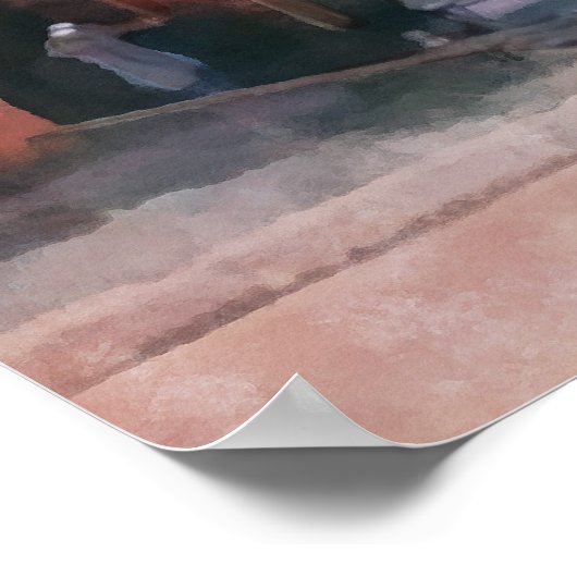 Machines voor het vervaardigen en naaien poster (Hoek)