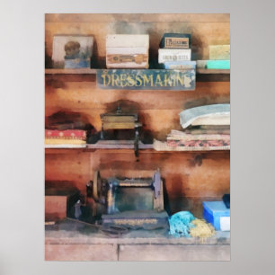 Machines voor het vervaardigen en naaien poster