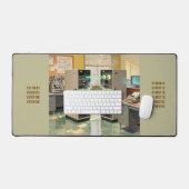 “Machinetaal” - Humoristische Technologie Bureaumat (Keyboard & Muis)