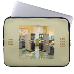 “Machinetaal” - Humoristische Technologie Laptop Sleeve