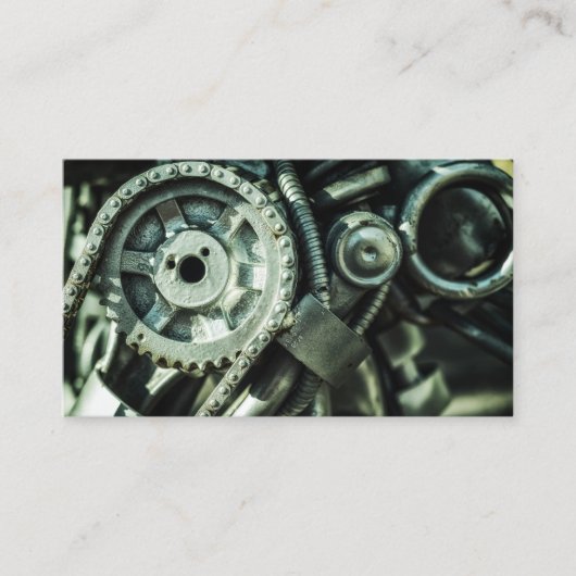 Machinewerktuigmachine Visitekaartje (Voorkant)