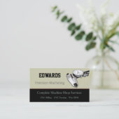 Machinewinkels Visitekaartje (Staand voorkant)