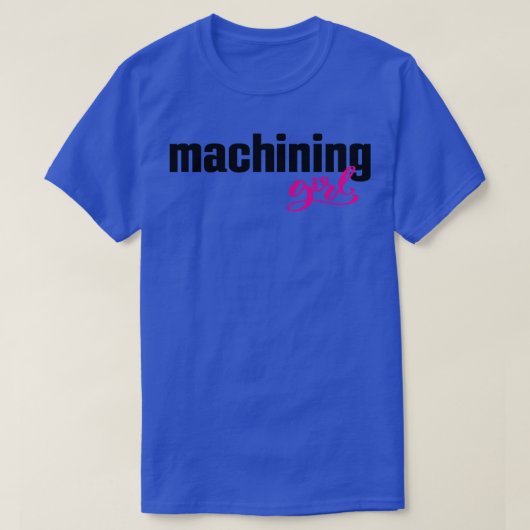 Machining Girl T-shirt (Design voorkant)