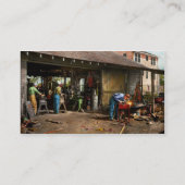 Machinist - Achtertuinmachines 1942 Visitekaartje (Achterkant)