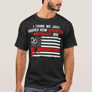 Machinist Bewerkte machine Bedieningsmachinist Mac T-shirt