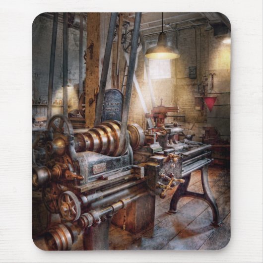 Machinist - Brandweer Lathe Muismat (Voorkant)