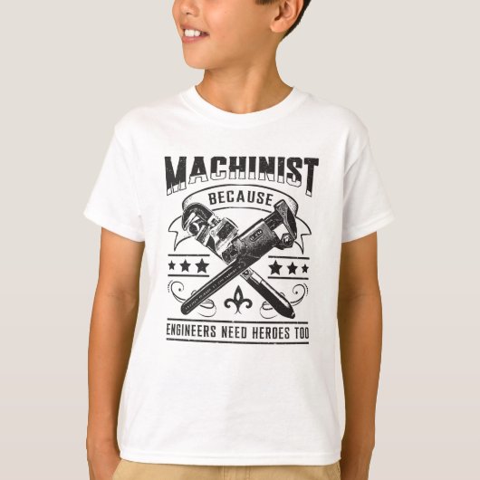 Machinist CNC Machinist Machine Job Grappig Gift T-shirt (Voorkant)