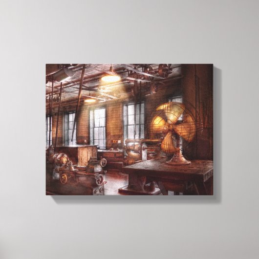Machinist - De fanclub Canvas Afdruk (Voorkant)
