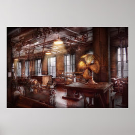 Machinist - De ventilatorclub Poster