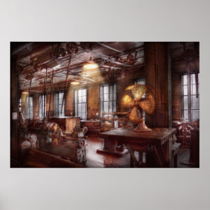 Machinist - De ventilatorclub Poster