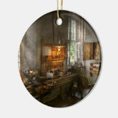 Machinist - Draaibanken Keramisch Ornament (Links)