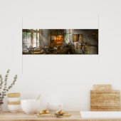 Machinist - Draaibanken Poster (Keuken)