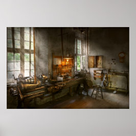 Machinist - Draaibanken Poster
