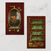 Machinist - Draaibanken Visitekaartje (Voorkant / Achterkant)