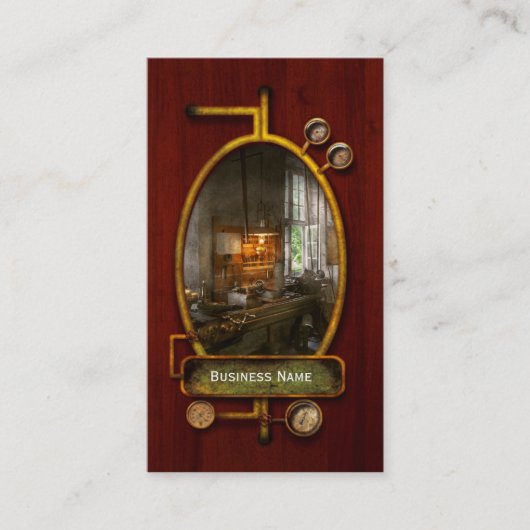 Machinist - Draaibanken Visitekaartje (Voorkant)