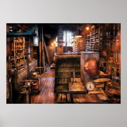 Machinist - Ed's Stock Room Poster (Voorkant)