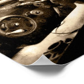 Machinist - Eerste veiligheid Poster (Hoek)