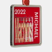 Machinist Extraordinaire CUSTOM Metalen Ornament (Rechts)