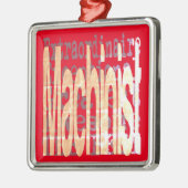 Machinist Extraordinaire Metalen Ornament (Links)