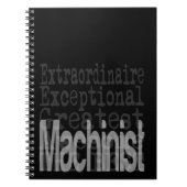 Machinist Extraordinaire Notitieboek (Voorkant)