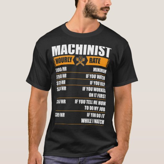 Machinist gaat G84 tot ze M8 CNC 2 T-shirt (Voorkant)