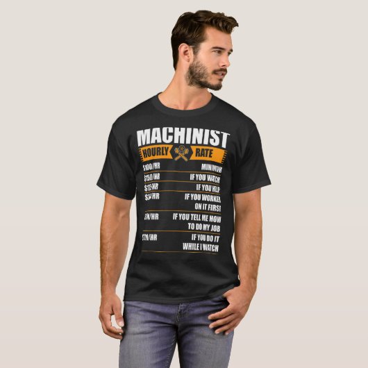 Machinist gaat G84 tot ze M8 CNC 2 T-shirt (Voorkant volledig)