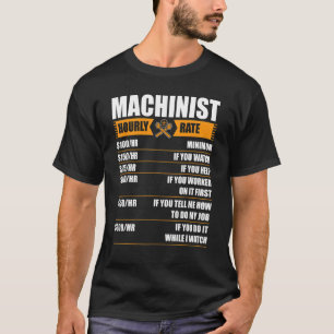 Machinist gaat G84 tot ze M8 CNC 2 T-shirt
