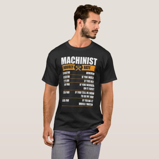 Machinist gaat G84 tot ze M8 CNC 2 T-shirt (Voorkant volledig)