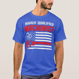 Machinist Gekwalificeerde machinist Machinist Mach T-shirt