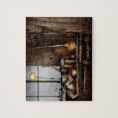 Machinist - Gereedschap - Heeft Olie Legpuzzel (Verticaal)