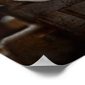 Machinist - Gereedschap - Heeft Olie Poster (Hoek)