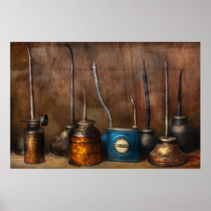 Machinist - Gereedschap - Smeermiddeldispensers Poster