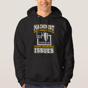 Machinist grappige machinist hoodie