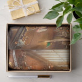 Machinist - handen op het werk 1904 tissuepapier (Geschenk)