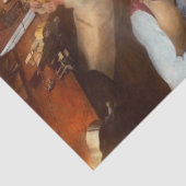 Machinist - handen op het werk 1904 tissuepapier (Detail)