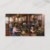 Machinist - hoofdklasse 1920 visitekaartje (Achterkant)