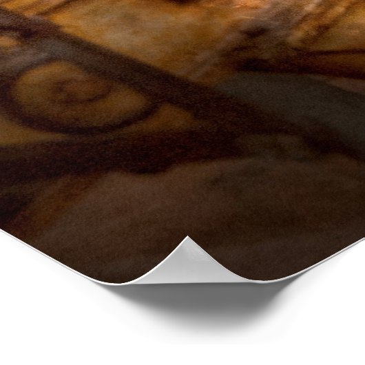 Machinist - Ik hou van grote gereedschappen Poster (Hoek)